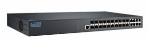 EKI-7428G-20FA-AE 20GE SFP+8G Managed Ethernet Switch, 19&quot; Rackmount, 100~240VAC