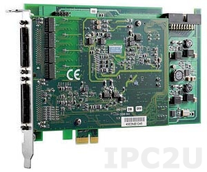 DAQe-2204 Multifunction PCI Express Adapter, 64SE/32DI 16 bit ADC, FIFO, 2 DAC, 24DI/O, 2 Timers