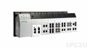 EDS-828-10G Layer 3 modular managed Ethernet switch system, up to 24+4G Ethernet ports