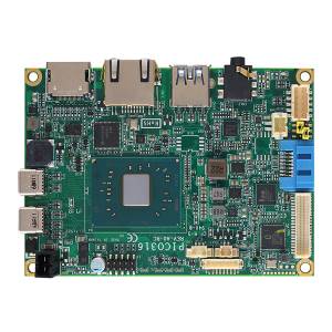 PICO316HGA-N3350 Pico-ITX SBC, Intel Celeron N3350,1x204-pin DDR3L-1867 SO-DIMM, HDMI/LVDS, GbE LAN, 2xRS-232, 3xUSB 3.0, 2xUSB 2.0, SMBus, I2C, PCIe Mini, mSATA, SATA-600, -20...+60C