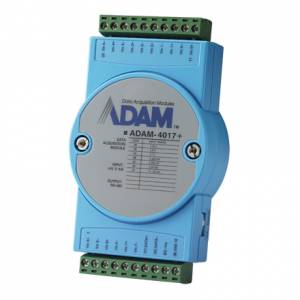 ADAM-4017+-F 8 Channels Analog Input Module with Modbus, 24VDC