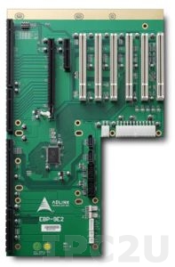 EBP-9E2 1 PICMG CPU, 1 PCI-E x16, 1 PCI-E x4, 6 PCI Slots Backplane