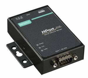 NPort 5110-T 1-Port RS-232 Serial Device Server), Extended Operating Temperature -40...+75°C