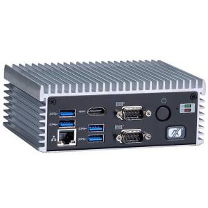 eBOX560-300-FL-N3710-EU Fanless Embedded System with Intel Pentium N3710 1.6GHz, DDR3L RAM, 2xHDMI, 2xGbE LAN, 2xCOM, 4xUSB 3.0, 1x2.5&quot; SATA HDD bay, 1x mSATA, 1x Mini-PCIe, AC-DC 60W Adapter w/EU power cord