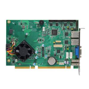 SHB215VGG PICMG 1.3 Half-size CPU Card with Intel Celeron Processor J1900 2.0GHz, 1x204-pin DDR3L-1333/1600, 1xSATA-300, 1xCFast, 4xCOM, 2xUSB 2.0, 2xGbE LAN, VGA, PS2, 1xPCIe x16, 1xPCIe x4