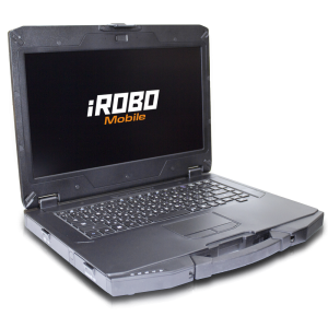 iROBO-7000D-N410 Rugged IP53 Notebook, 14&quot; TFT LCD, Intel Core i5-6200U 2.3GHz CPU, 8GB DDR4 RAM, 128GB SSD, HDMI, VGA, 1xGbit LAN, 1xCOM, 4xUSB, Audio, Wi-Fi +Bt, 2MP Front Camera, 90W power Adapter