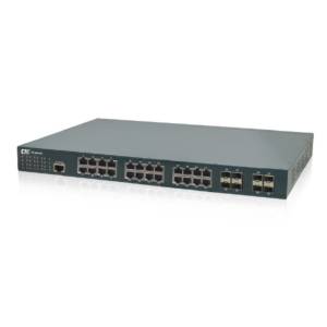 ICS-RG24044X Industrial Managed L3 Core Switch with 24x 1000 Base-T(X) Ports, 4xBase X SFP, 4x 10GbE SFP+ ports, Redundant AC/DC input power, -40..+60C Operating Temperature