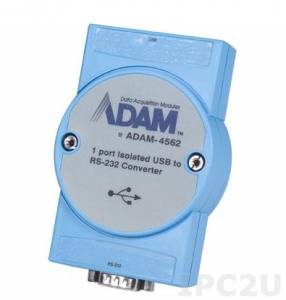 ADAM-4562-AE CIRCUIT MODULE, 1 port isolated USB to RS232 converter module