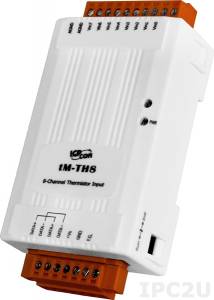 tM-TH8 8-channel Isolation Thermidtor Input Module with High Voltage Protection (RoHS)