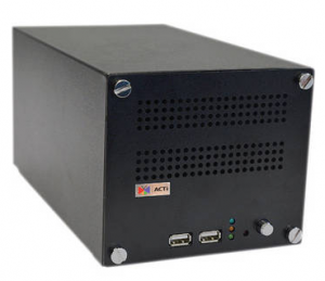 ENR-110 4-Channel 2-Bay Desktop Standalone NVR with Recording Throughput 16 Mbps, Remote Access, Video Export, 4-Channel Synchronized Playback, Plug & Play with Built-in DHCP Server, Disks not included, DC 12V