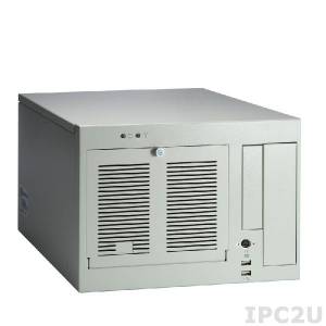 AX60551WB/X300P 8-slot ShoeBox Industrial Computer Chassis, 1x5.25&quot;/2x3.5&quot; HDD Slots, 300W Power Supply