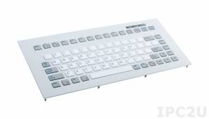 TKG-083b-MODUL-PS/2 Embedded Industrial Silicon IP65 Keyboard, 83 Keys, PS/2 Interface