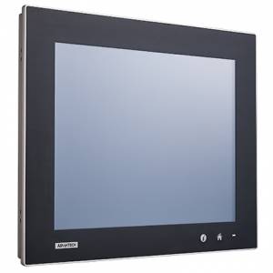 FPM-1150G-RHAE Industrial Flat Panel Monitor with 15&quot; XGA TFT LCD, Resistive Touchscreen (USB Interface), HDMI, 12VDC-in, Front Panel IP65