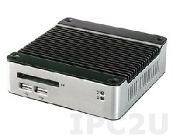 eBOX-2300SXA-C Compact Embedded System with SBC MSTI PSX 300MHz SoC, 128MB DDR2 RAM, VGA, 1xEthernet 10/100, 2xRS-232, 3xUSB, CompactFlash Socket, 1xMini-PCI Slot, External Power Adapter 30W