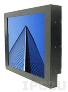 S17L540-RMM1 17&quot; TFT LCD Panel Mount LCD Monitor, IP22 of chassis, 1280x1024, no T/S, aluminum front panel, DVI, VGA, Audio Inpput, external power adapter 100-240V AC,power supply 12V DC