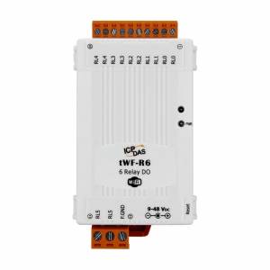 tWF-R6 6-channel Relay Output Module Wi-Fi 2.4G IEEE 802.11 b/g/n (RoHS)