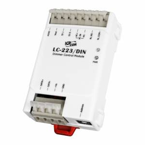 LC-223/DIN 1-channel Dimmer Control Module with 2 Dry Contact input trigger (RoHS)