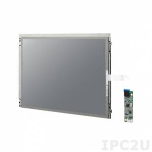 IDK-1112R-45SVA1E 12.1&quot; LCD 800 x 600 Open Frame LCD Display LED, 450nit, resistive touch LCD kit (USB), LVDS interface