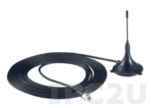 ANT-CQB-AHSM-00-3m Antenna, Cellular Quad Band, Omni directional, 0dBi/10cm, 3m