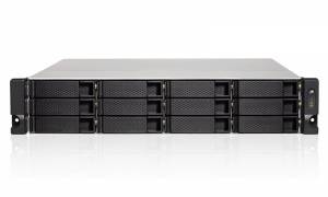 GRAND-AL-12B-RP 2U 12Bay front 3.5&quot; HDD or SSD support, rackmount storage server system (Barebone) with Intel Celeron J3455 1.5GHz, 350W redundant PSU, RoHS