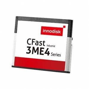 DECFA-B56M41BW1DC 256GB CFast Card, Innodisk 3ME4, MLC, R/W 530/100 MB/s, Wide Temperature -40..+85 C